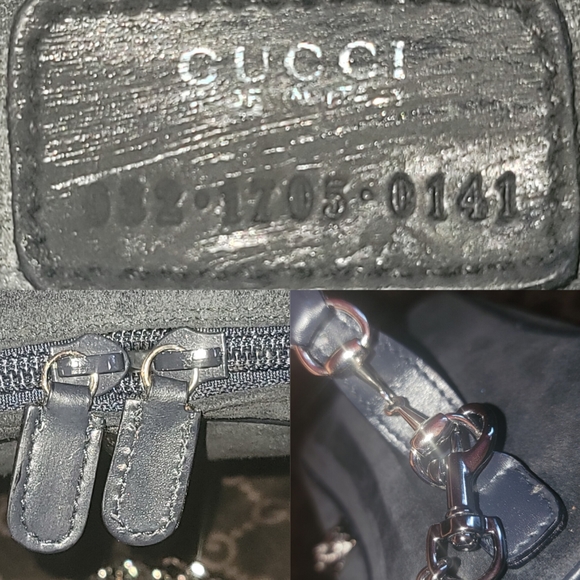 Gucci Horsebit Suede Animalier Vanity Train Case Shoulder Toiletry Mini Handbag - Picture 16 of 16